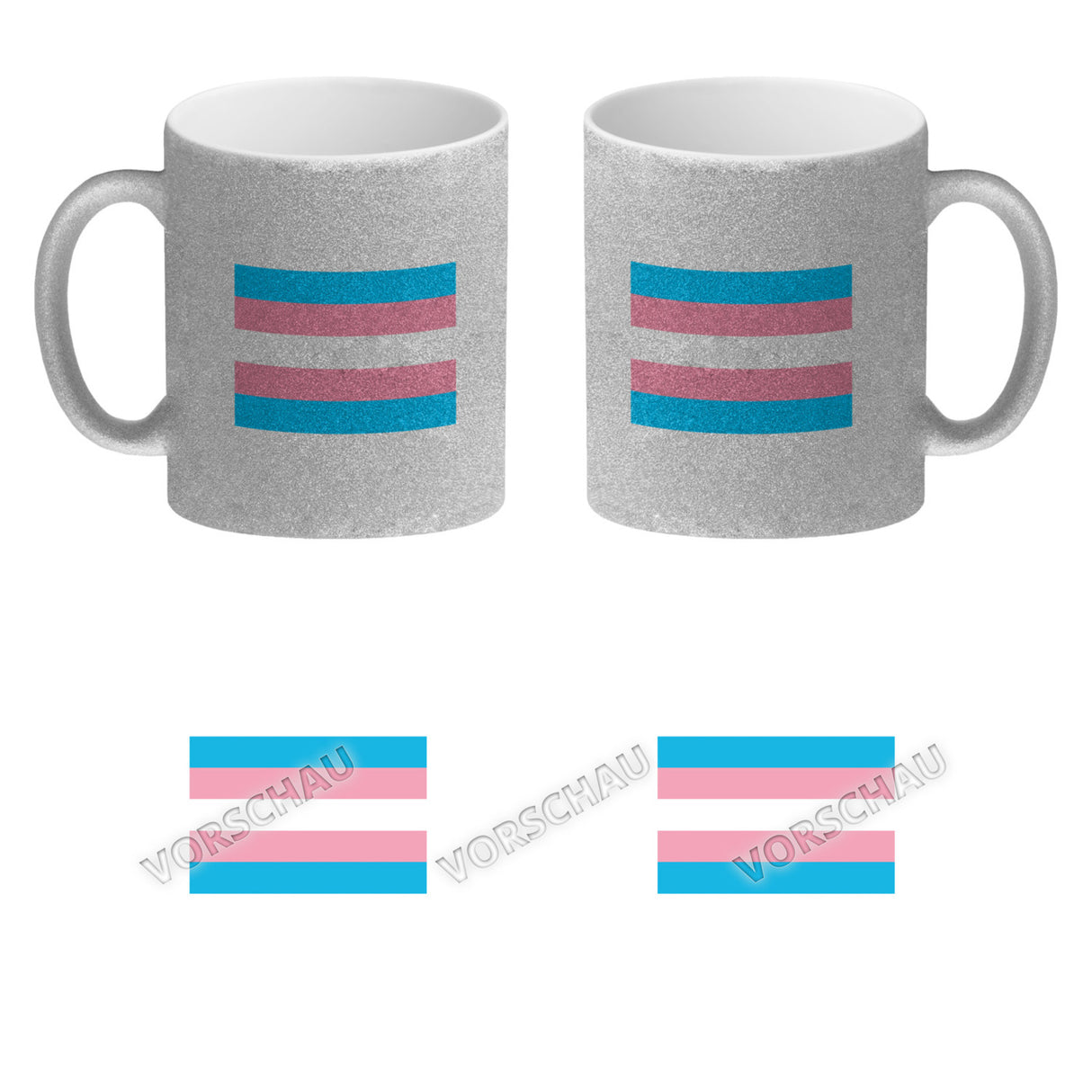 Bisexual Flagge Gleichberechtigung Kaffeebecher