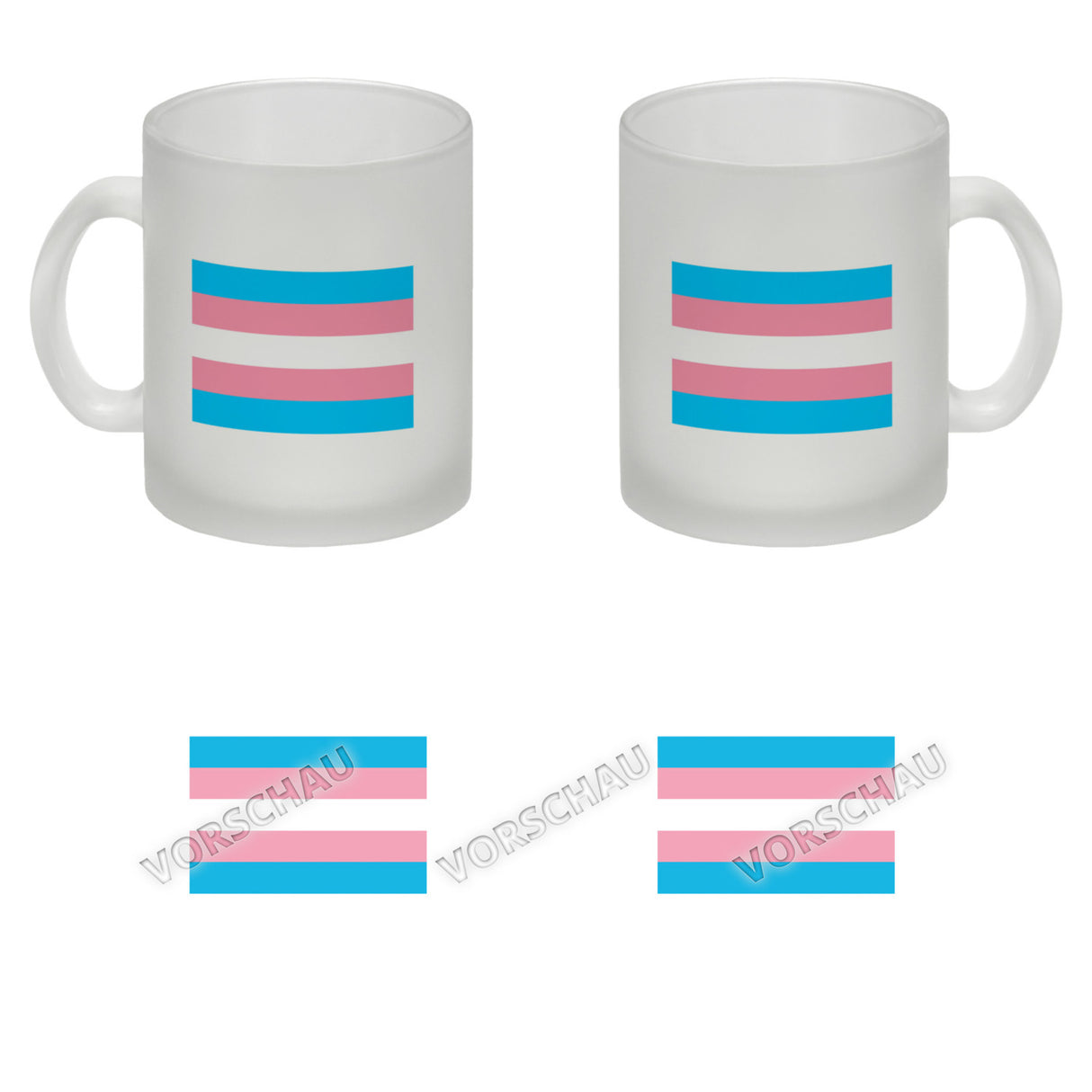 Bisexual Flagge Gleichberechtigung Kaffeebecher