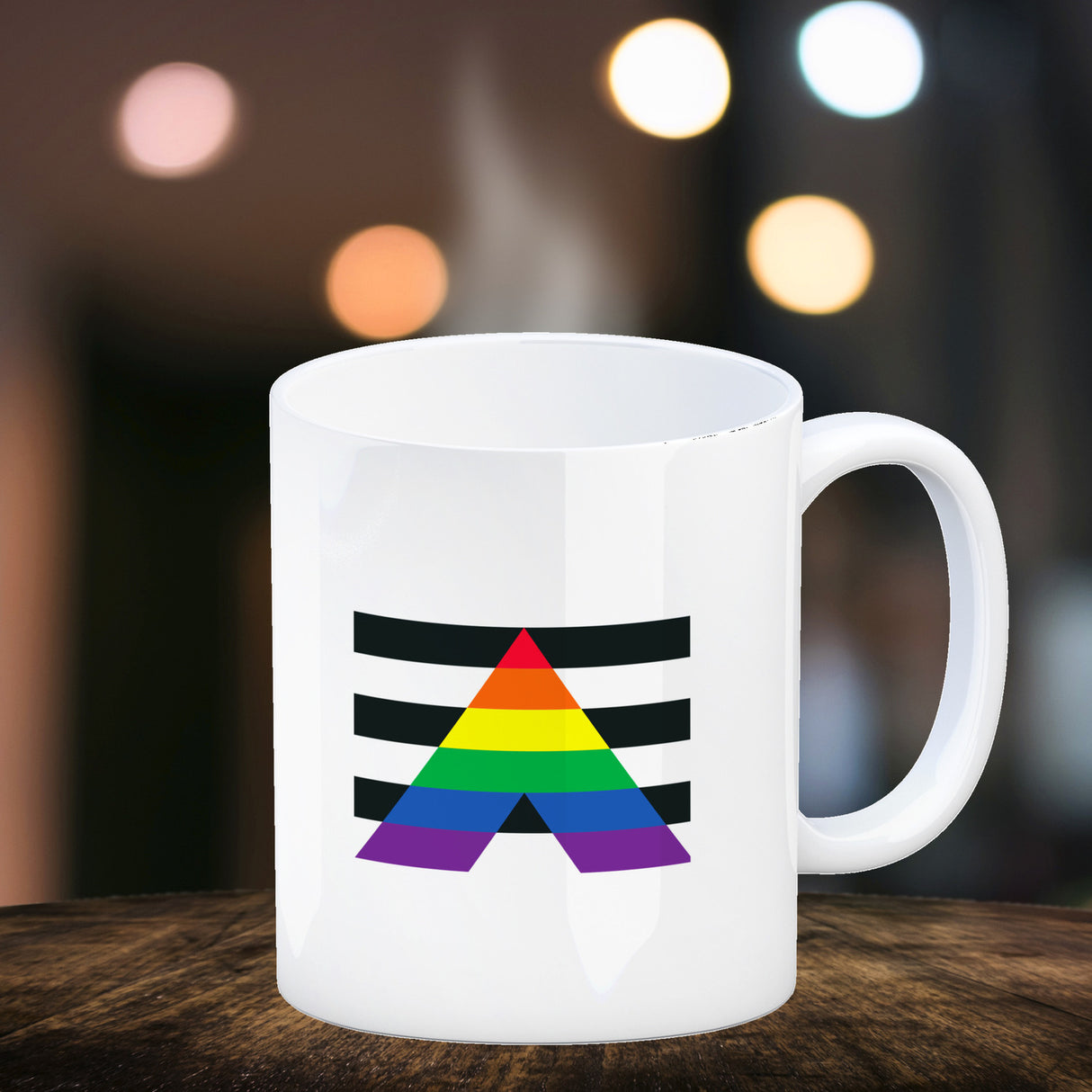 Bisexual Flagge Gleichberechtigung Kaffeebecher