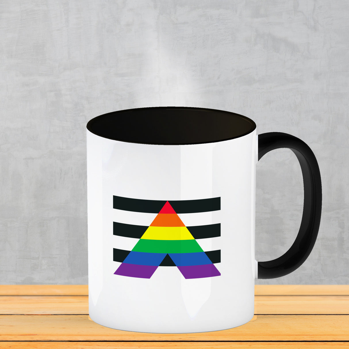 Bisexual Flagge Gleichberechtigung Kaffeebecher