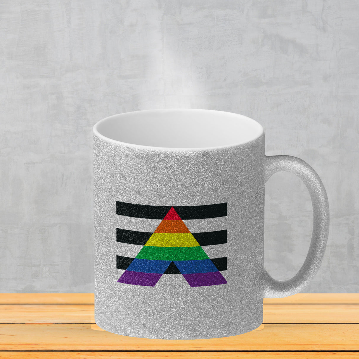 Bisexual Flagge Gleichberechtigung Kaffeebecher