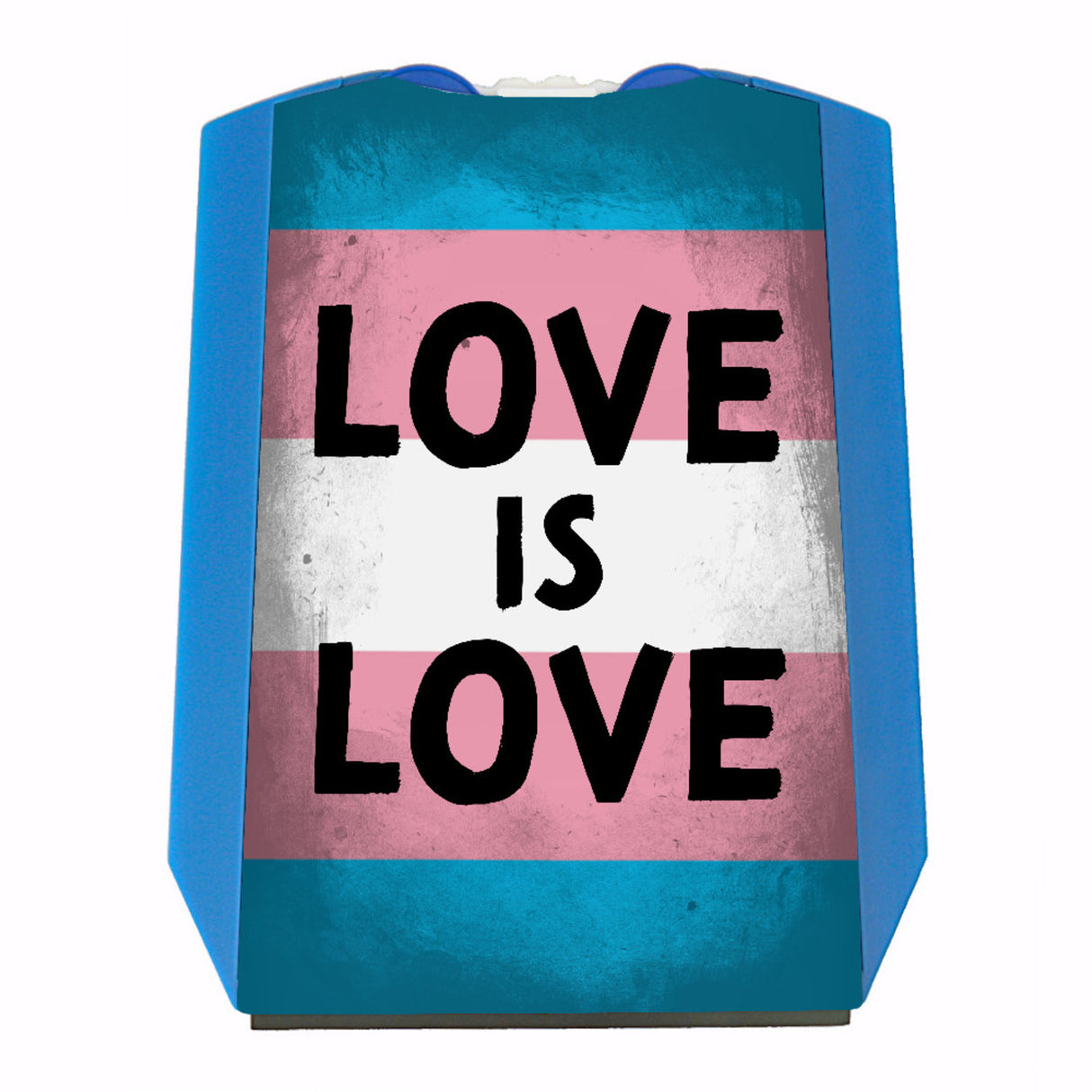 LGBT Flagge Parkscheibe für mehr Gleichberechtigung