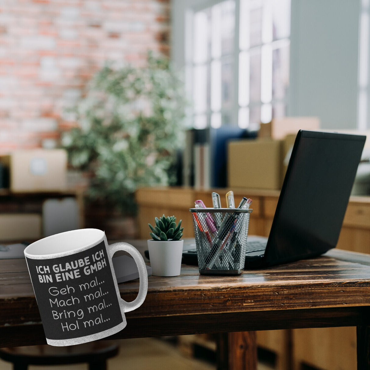 Ich glaube ich bin eine GmbH Büro Kaffeebecher