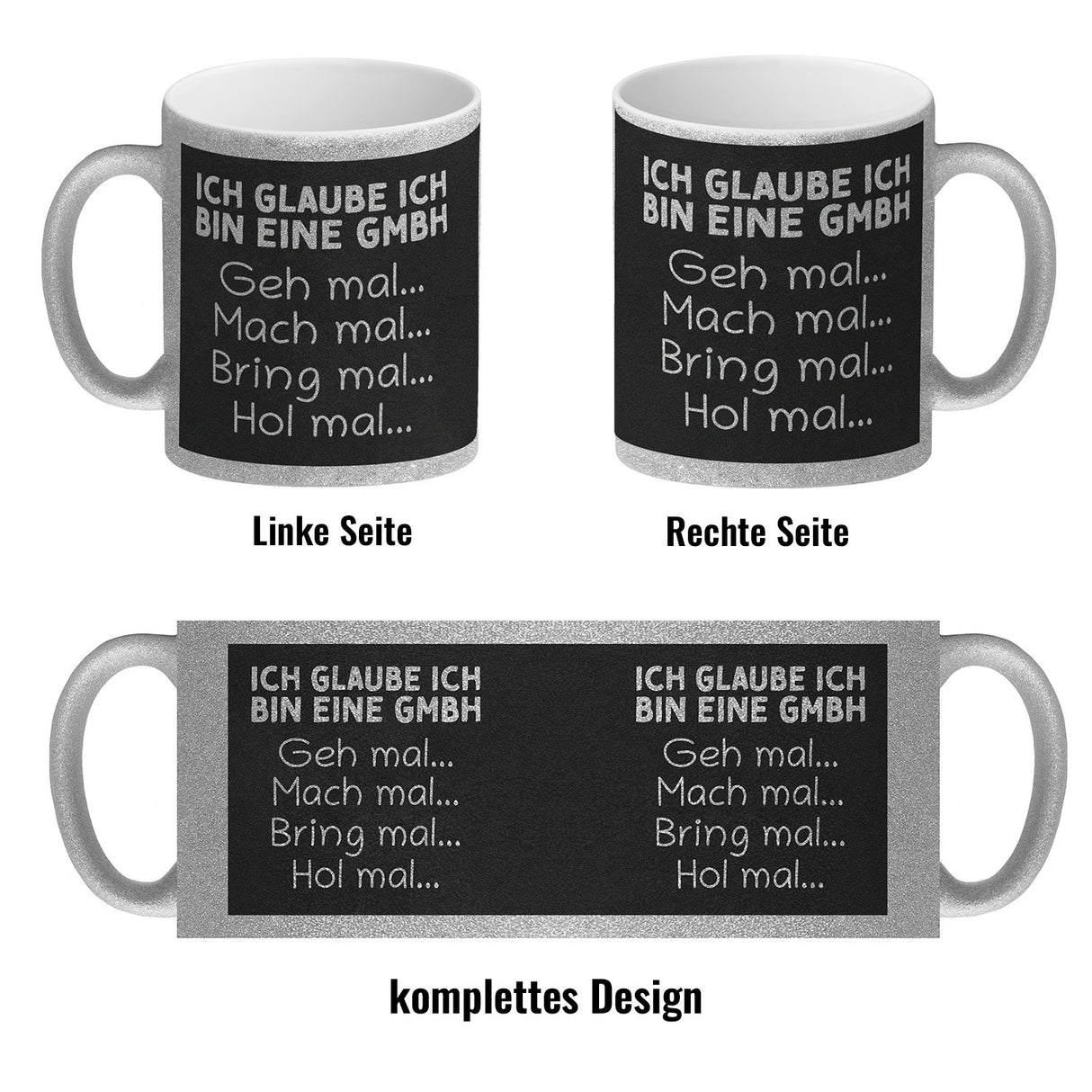 Ich glaube ich bin eine GmbH Büro Kaffeebecher