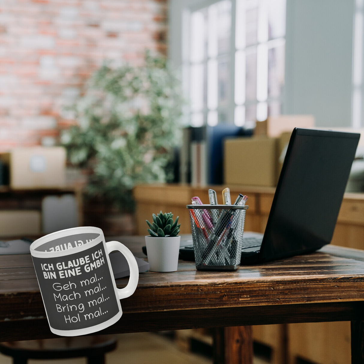 Ich glaube ich bin eine GmbH Büro Kaffeebecher