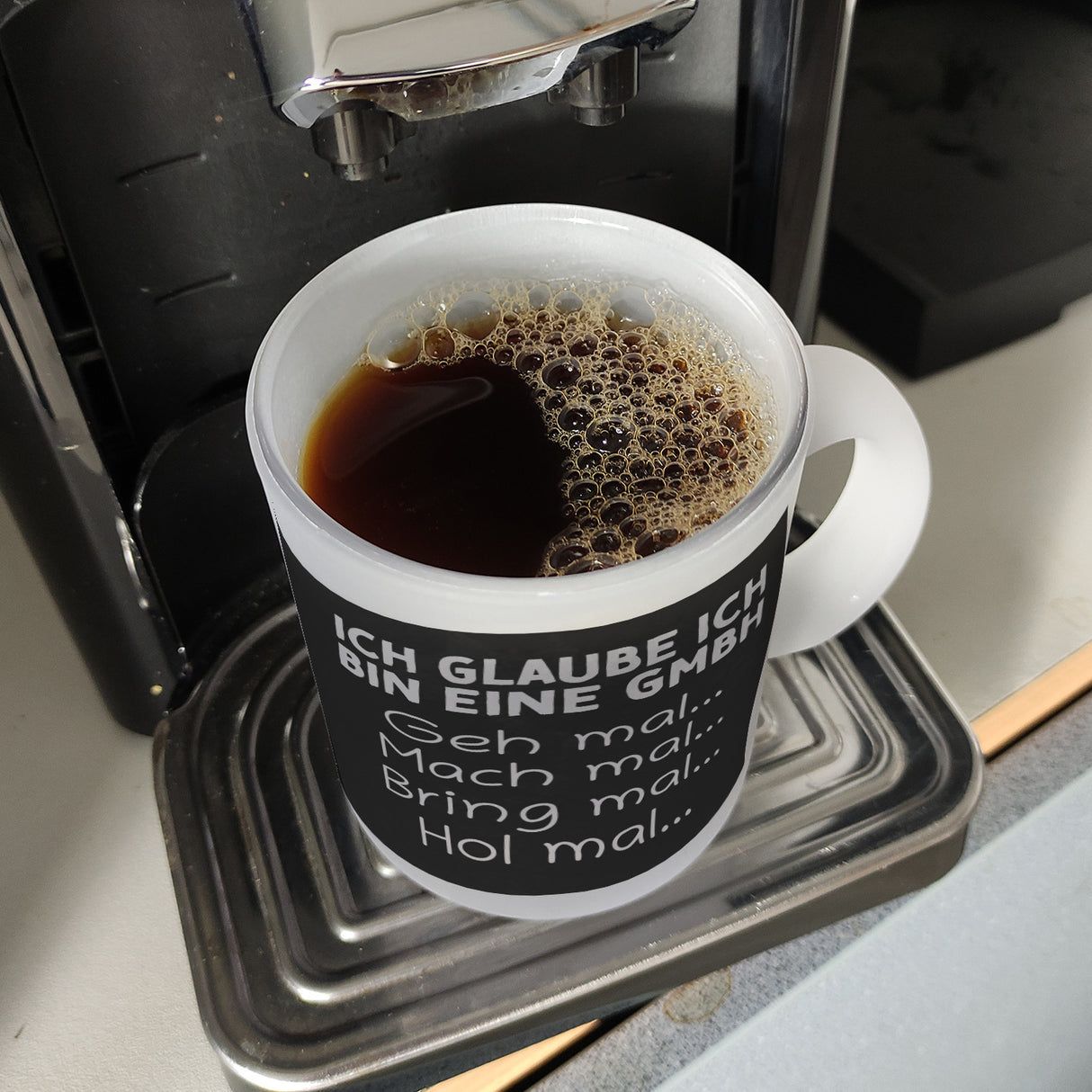 Ich glaube ich bin eine GmbH Büro Kaffeebecher