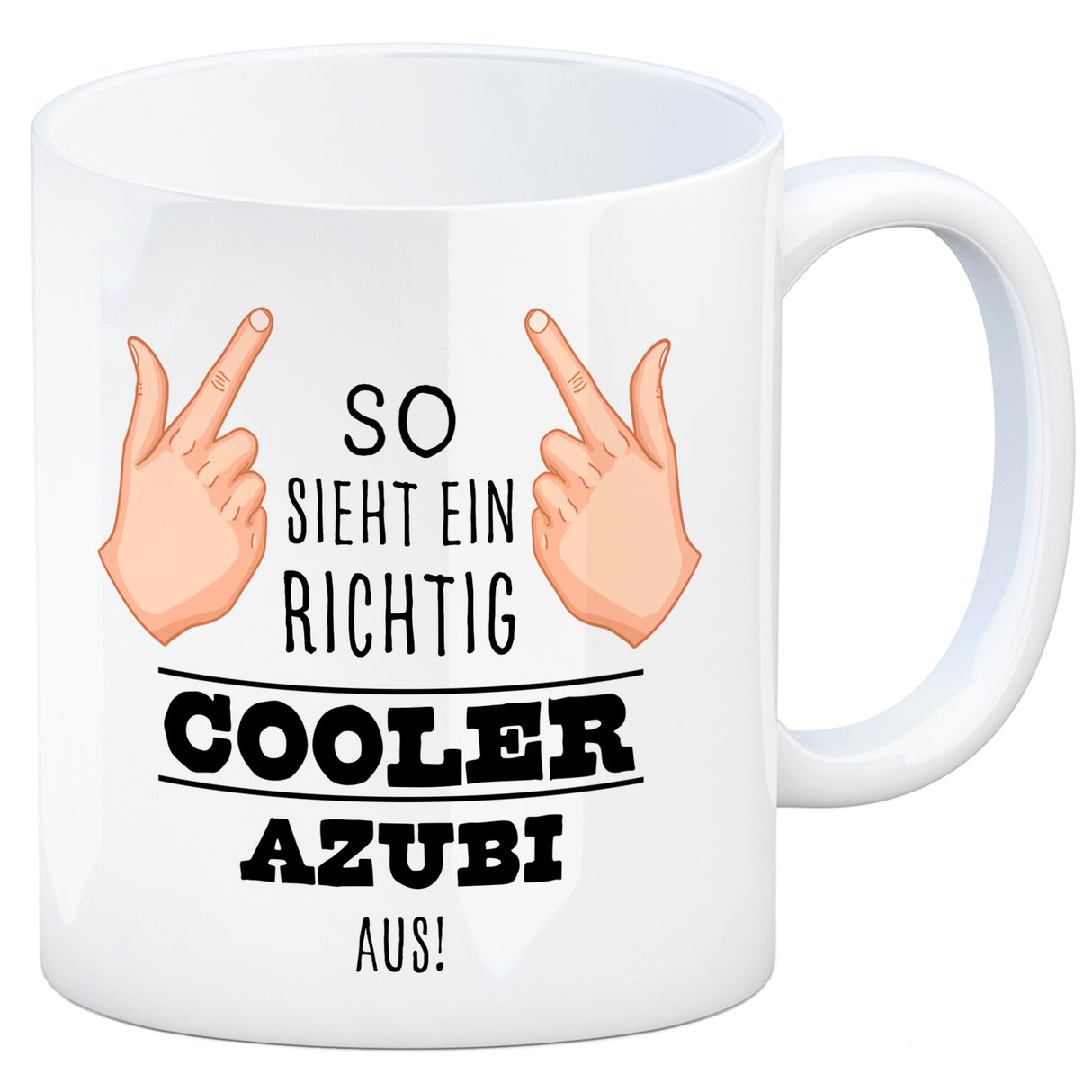 So sieht ein richtig cooler Chef aus Kaffeebecher für die Arbeit