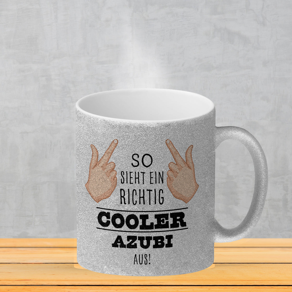 So sieht ein richtig cooler Chef aus Kaffeebecher für die Arbeit