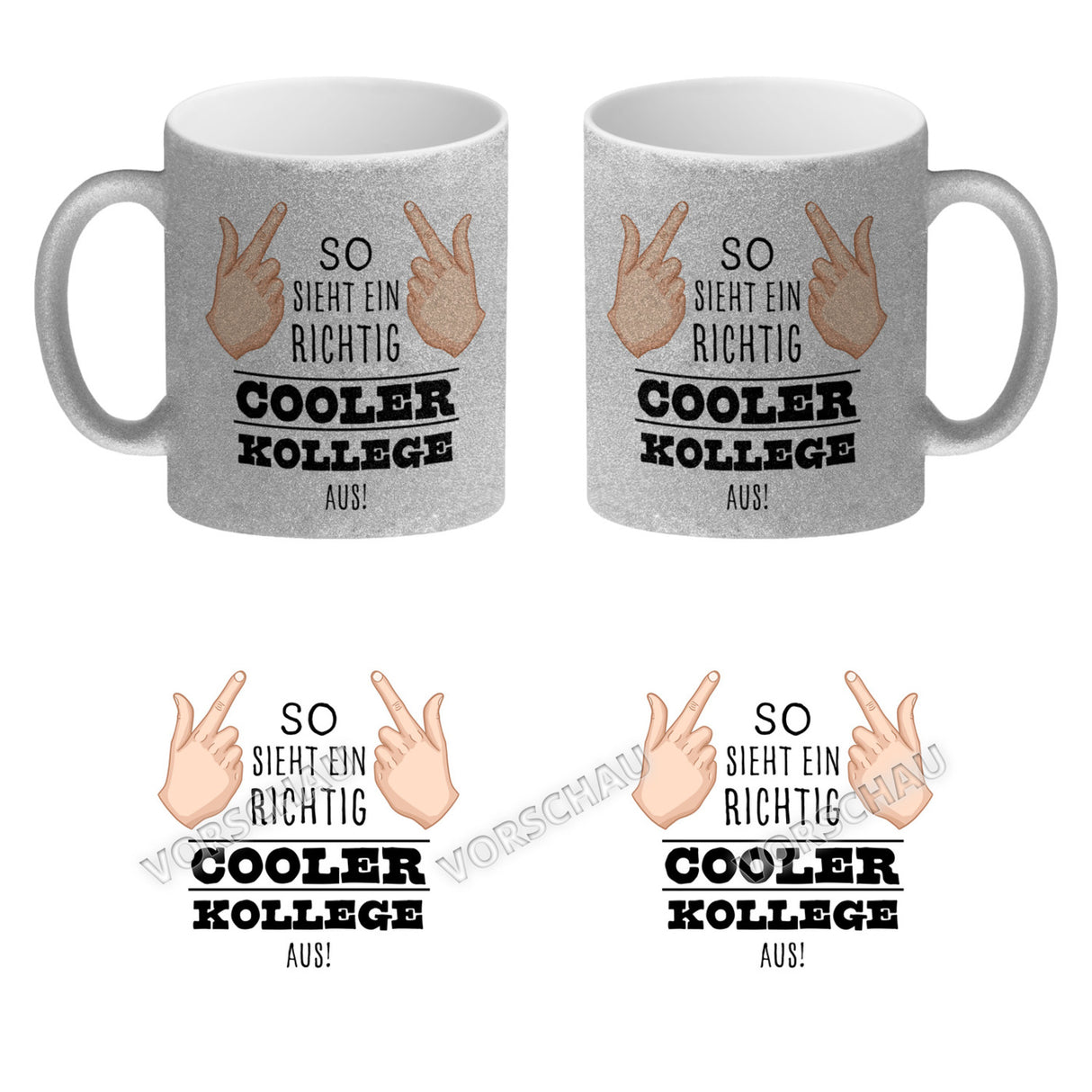 So sieht ein richtig cooler Chef aus Kaffeebecher für die Arbeit