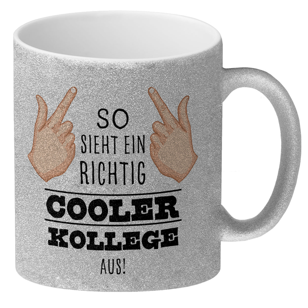 So sieht ein richtig cooler Chef aus Kaffeebecher für die Arbeit