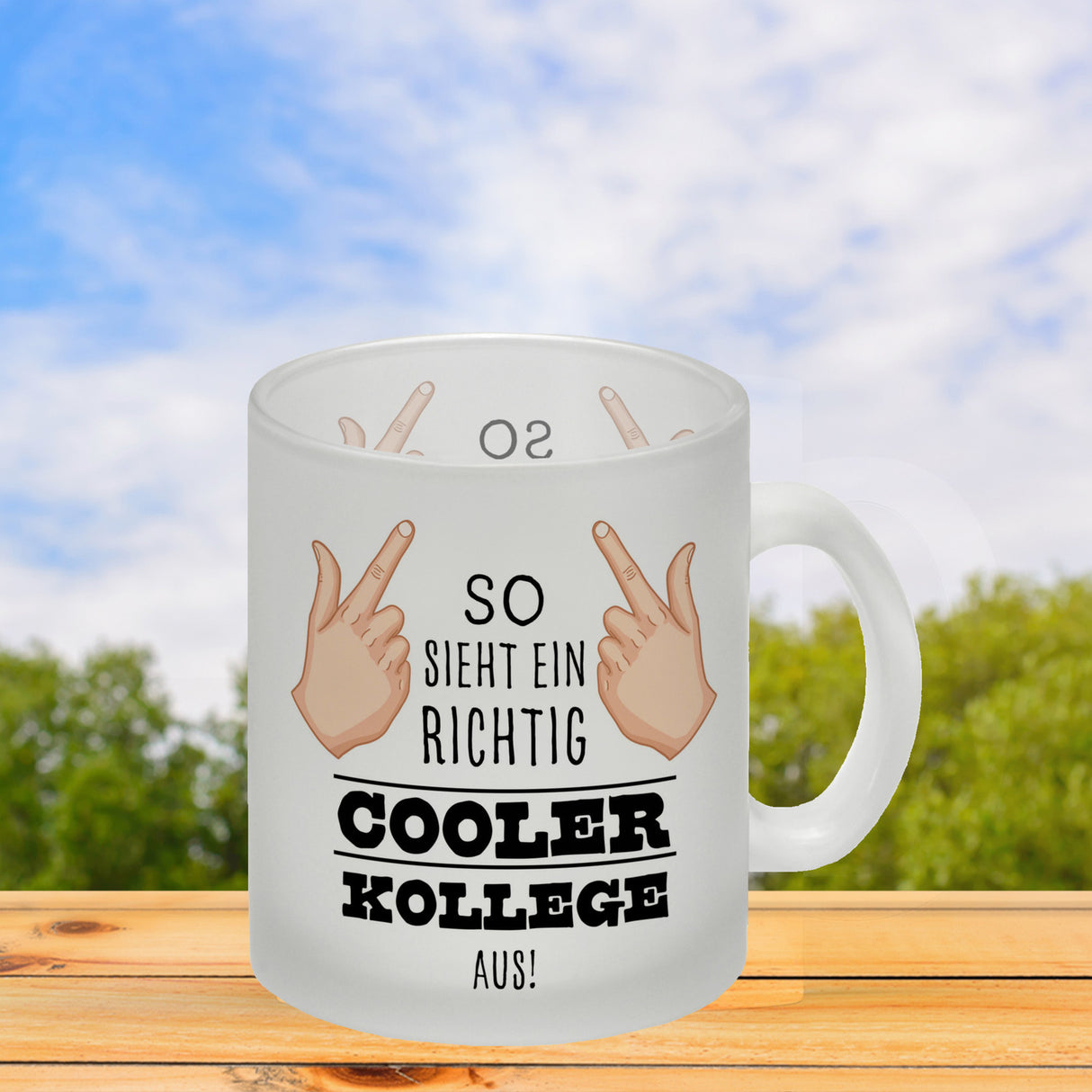 So sieht ein richtig cooler Chef aus Kaffeebecher für die Arbeit
