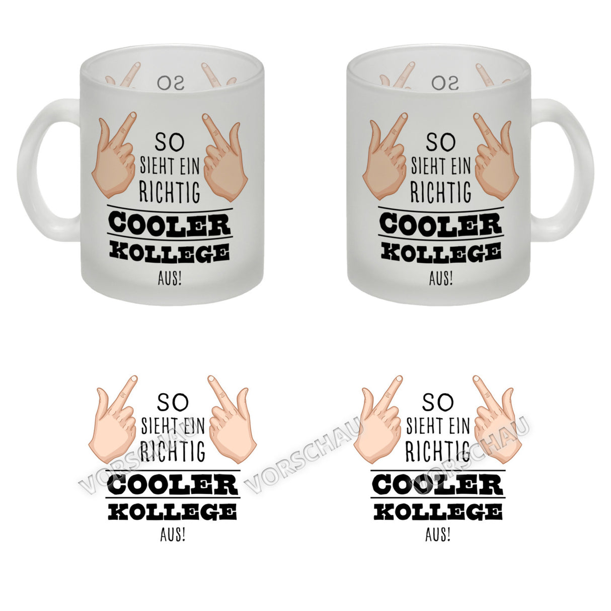 So sieht ein richtig cooler Chef aus Kaffeebecher für die Arbeit