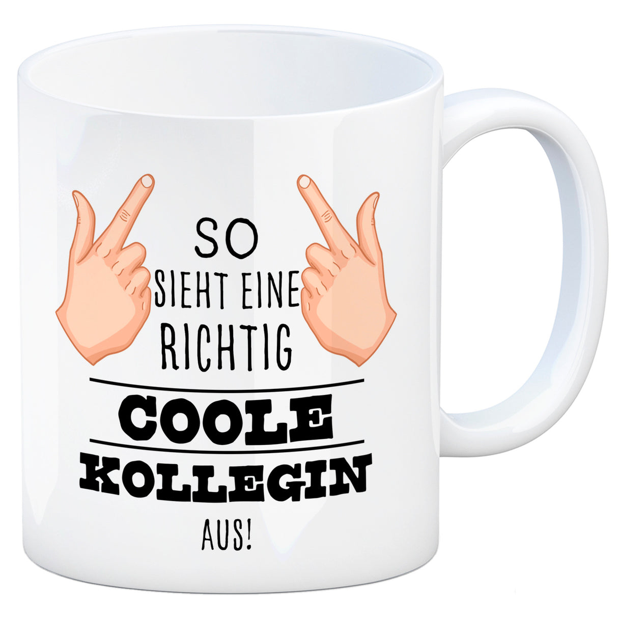So sieht ein richtig cooler Chef aus Kaffeebecher für die Arbeit