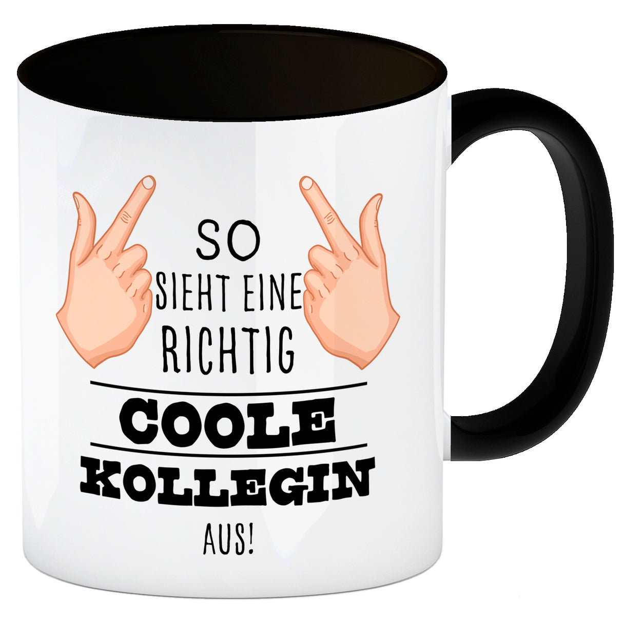 So sieht ein richtig cooler Chef aus Kaffeebecher für die Arbeit