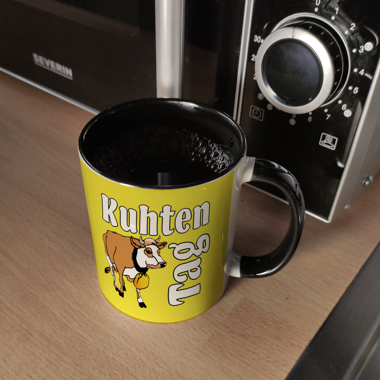 Kuhten Tag Kaffeebecher mit Kuh zum Thema Bauernhof