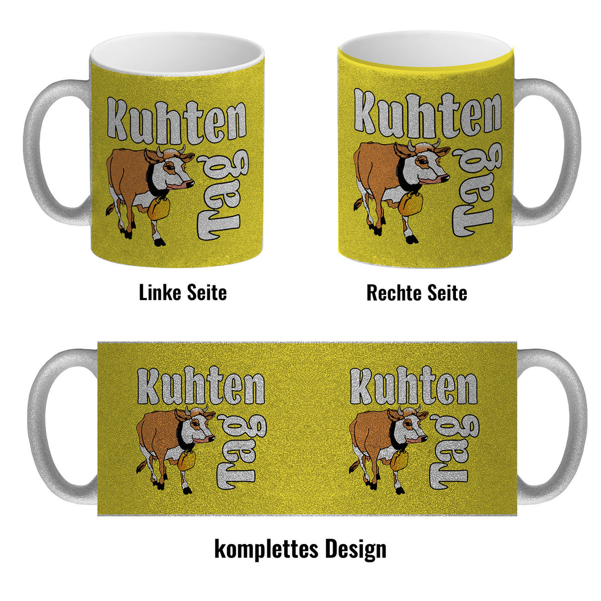 Kuhten Tag Kaffeebecher mit Kuh zum Thema Bauernhof