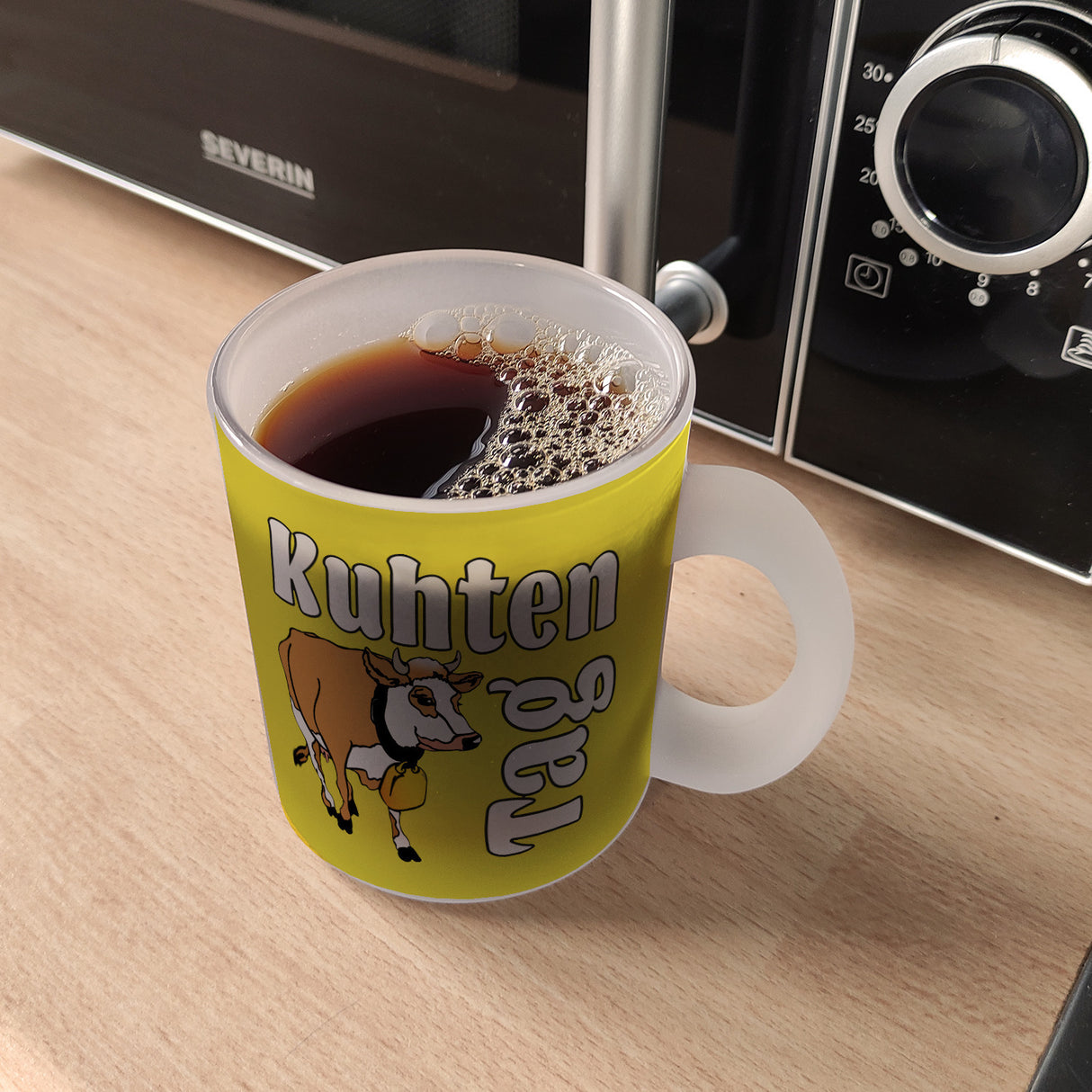 Kuhten Tag Kaffeebecher mit Kuh zum Thema Bauernhof