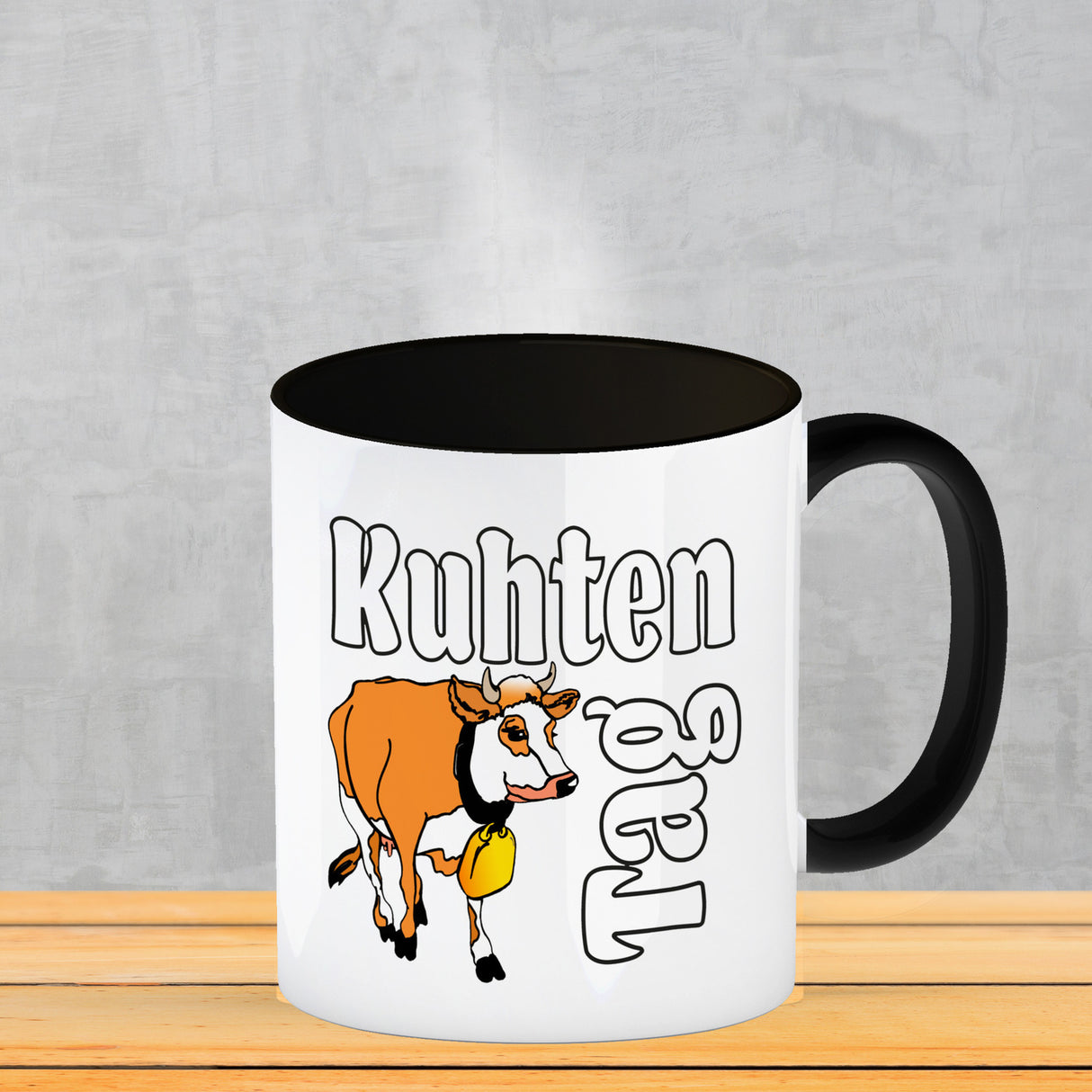 Kuhten Tag Kaffeebecher mit Kuh zum Thema Bauernhof