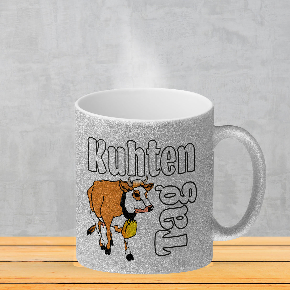 Kuhten Tag Kaffeebecher mit Kuh zum Thema Bauernhof