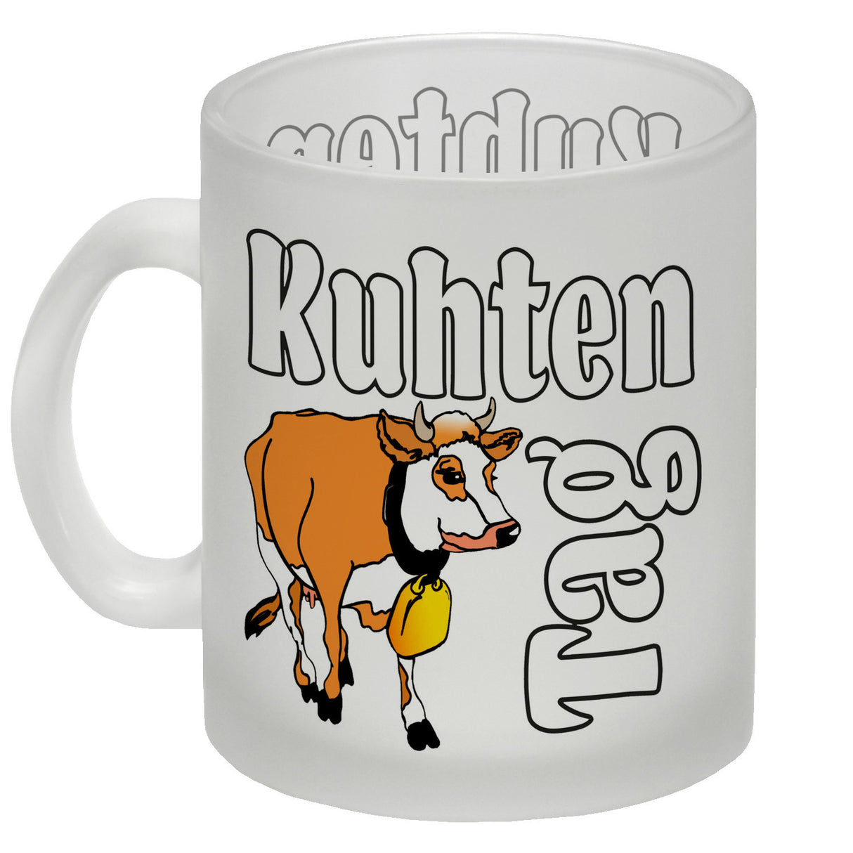 Kuhten Tag Kaffeebecher mit Kuh zum Thema Bauernhof