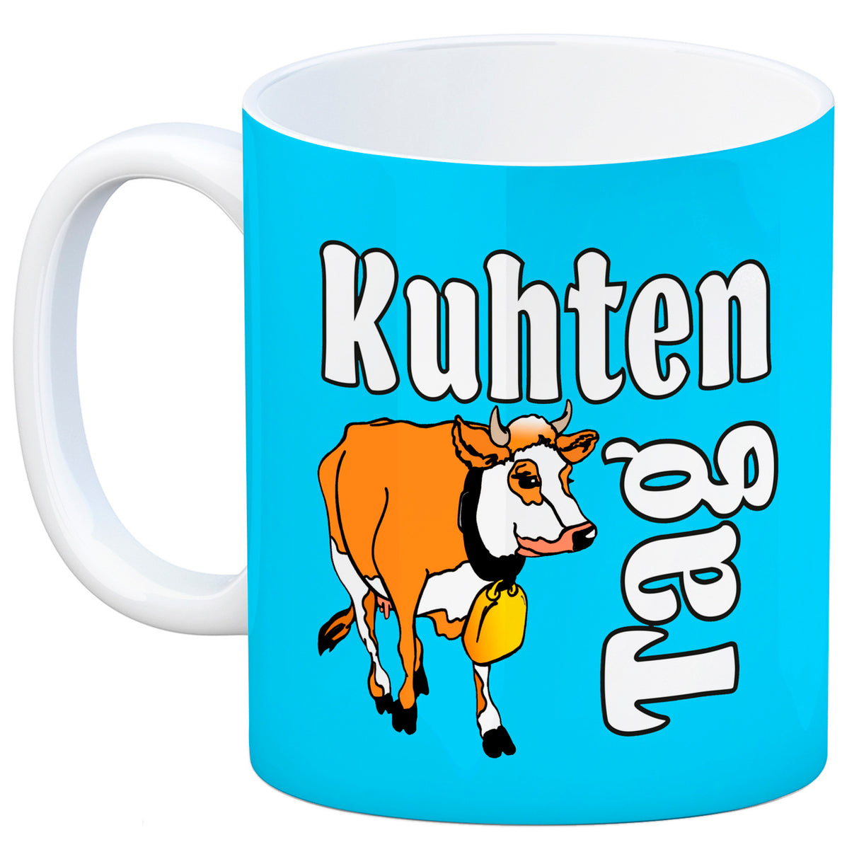 Kuhten Tag Kaffeebecher mit Kuh zum Thema Bauernhof
