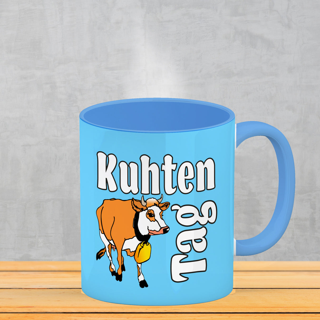 Kuhten Tag Kaffeebecher mit Kuh zum Thema Bauernhof
