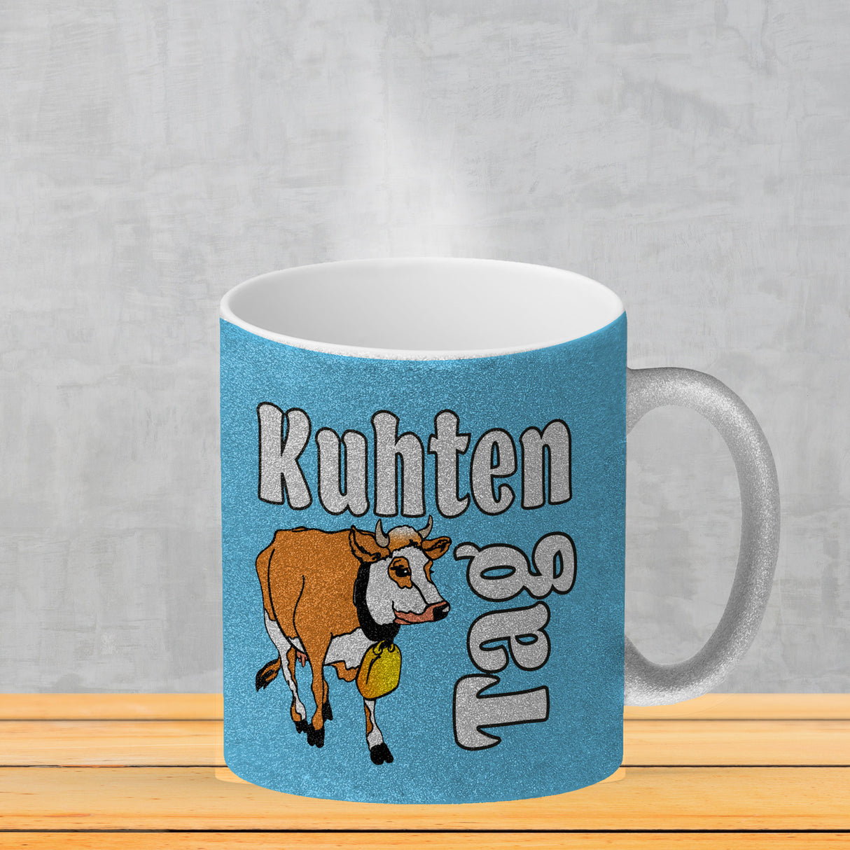 Kuhten Tag Kaffeebecher mit Kuh zum Thema Bauernhof