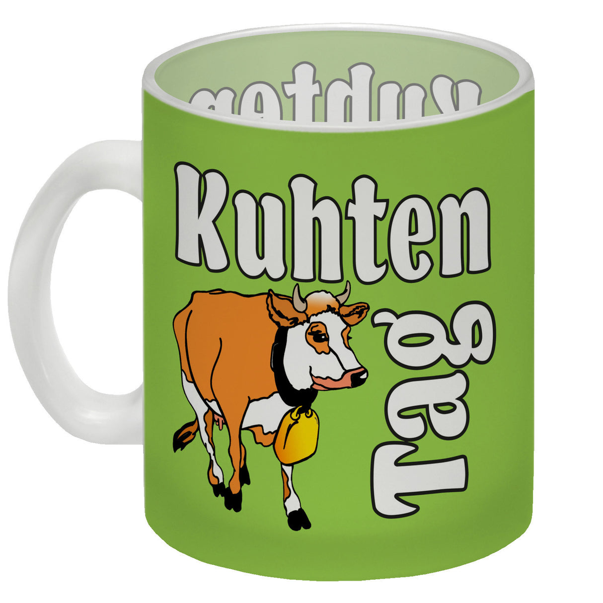 Kuhten Tag Kaffeebecher mit Kuh zum Thema Bauernhof