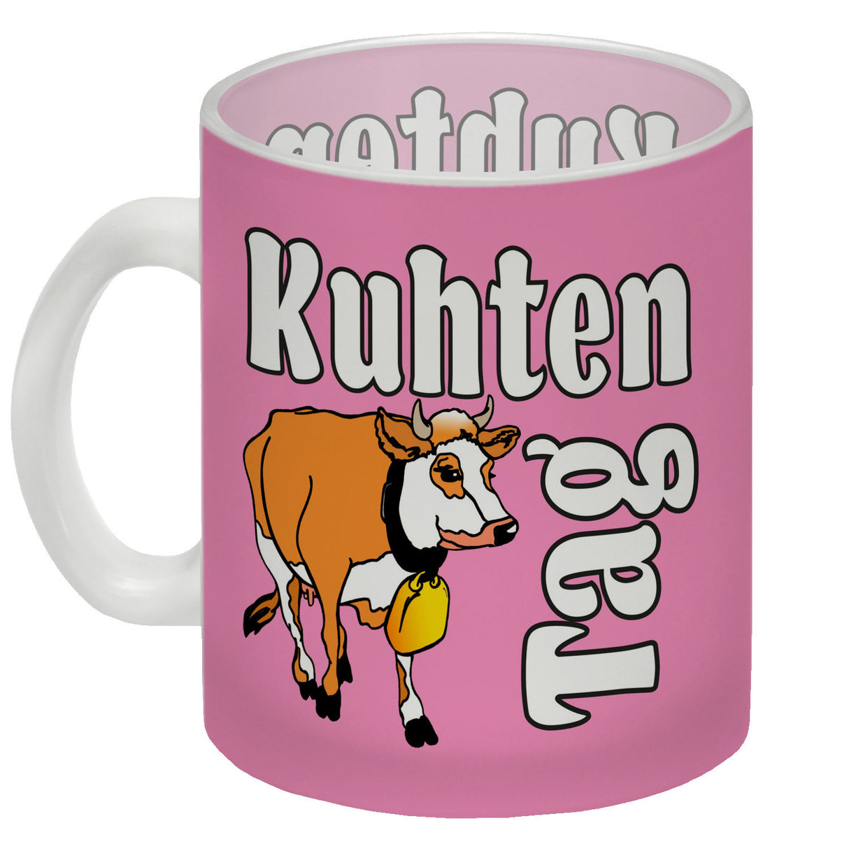 Kuhten Tag Kaffeebecher mit Kuh zum Thema Bauernhof