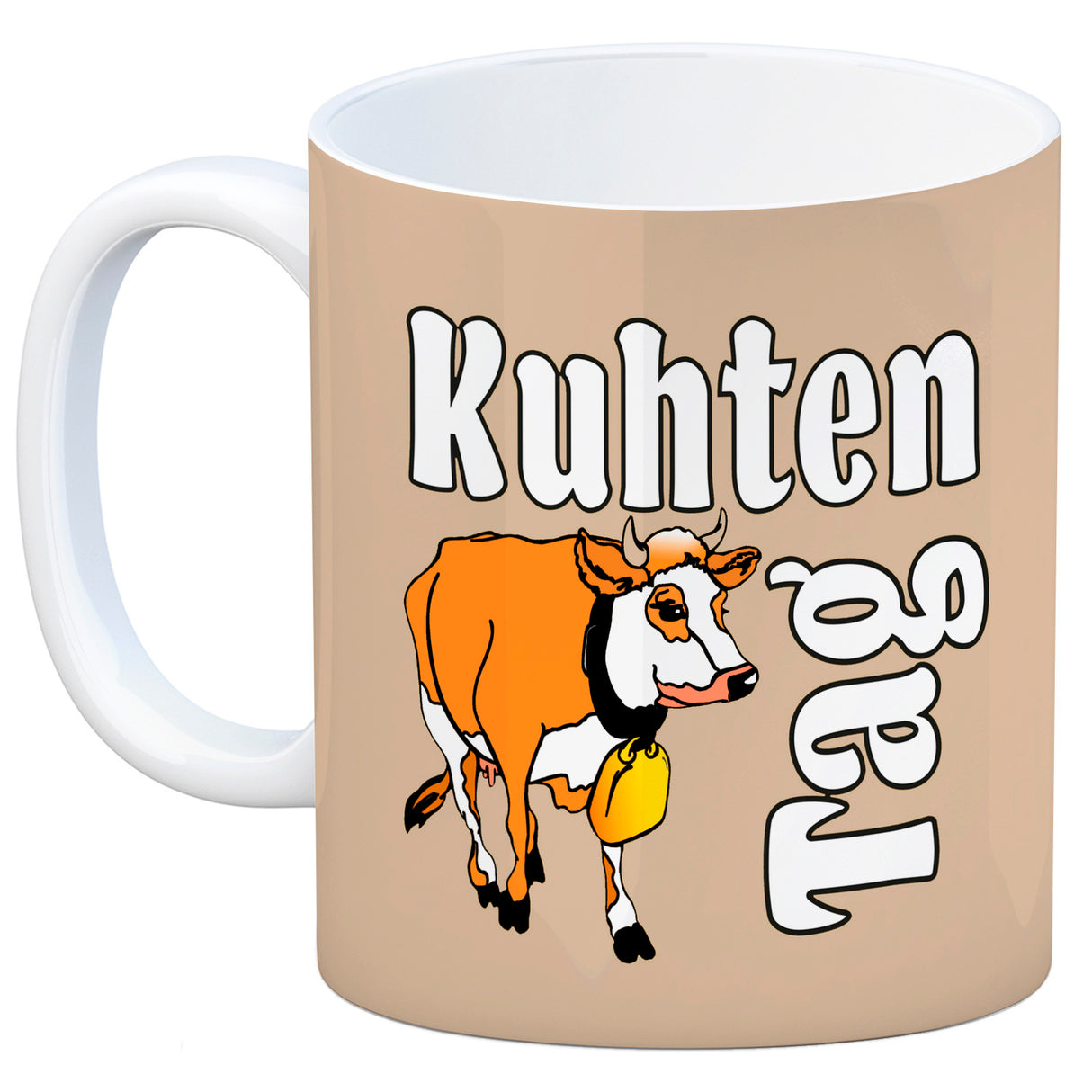 Kuhten Tag Kaffeebecher mit Kuh zum Thema Bauernhof