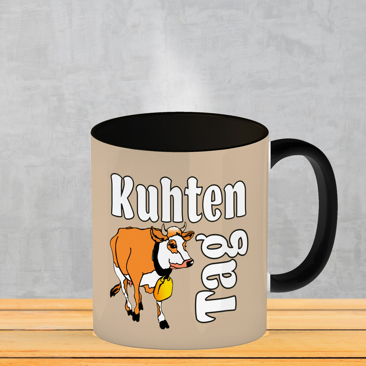 Kuhten Tag Kaffeebecher mit Kuh zum Thema Bauernhof