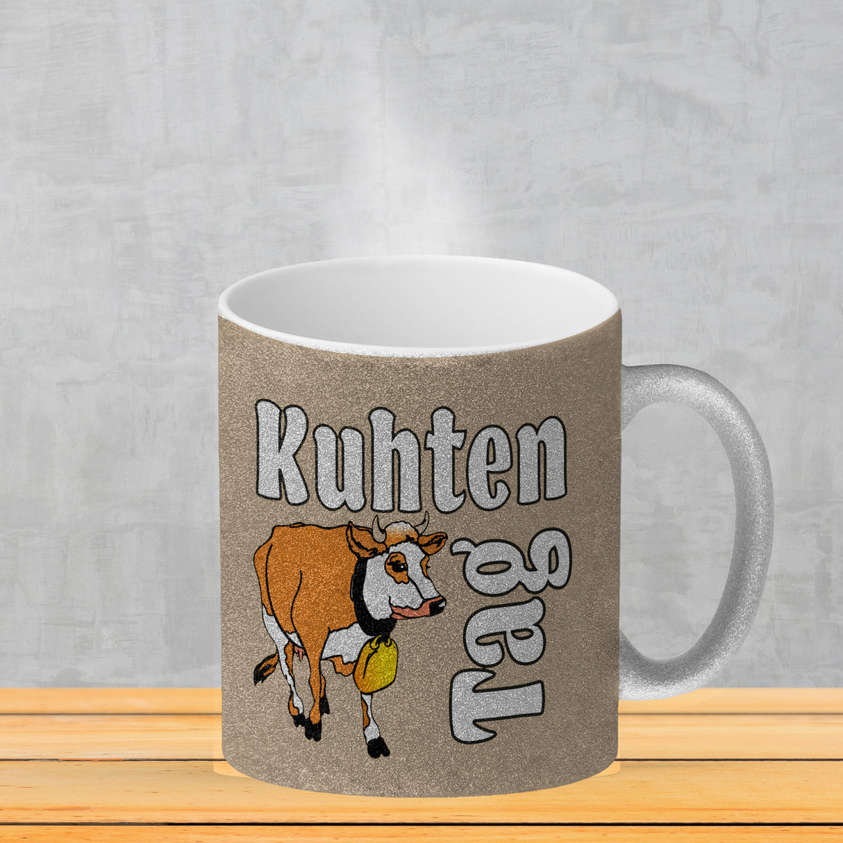 Kuhten Tag Kaffeebecher mit Kuh zum Thema Bauernhof