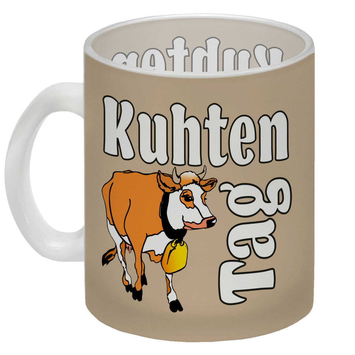 Kuhten Tag Kaffeebecher mit Kuh zum Thema Bauernhof