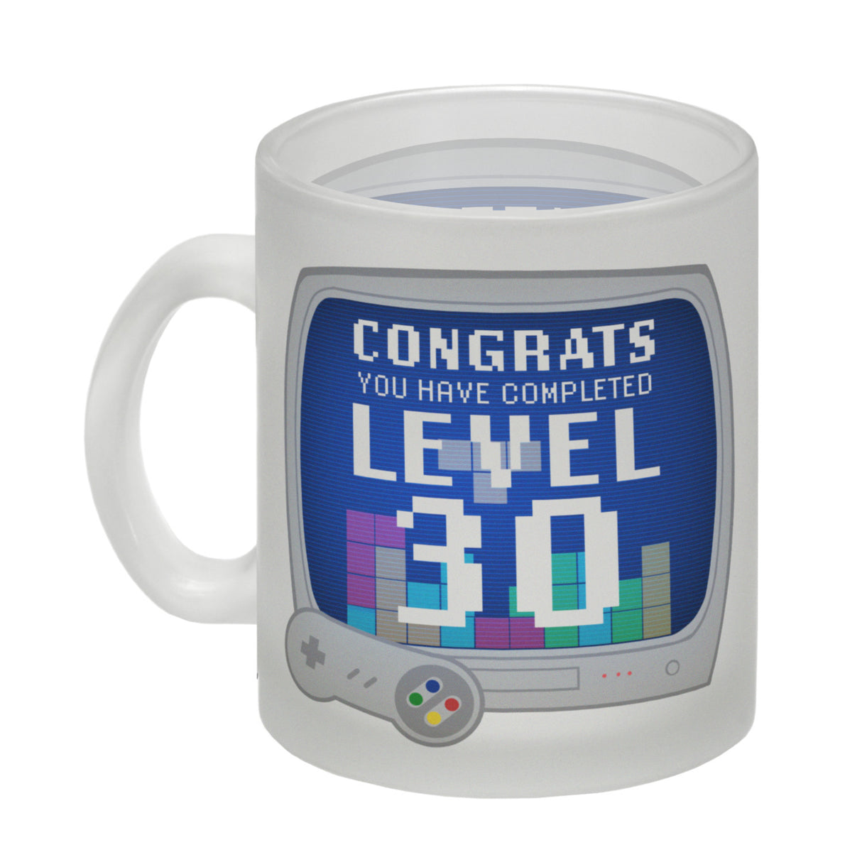 Kaffeebecher für den 30. Geburtstag mit Motiv: Gamer