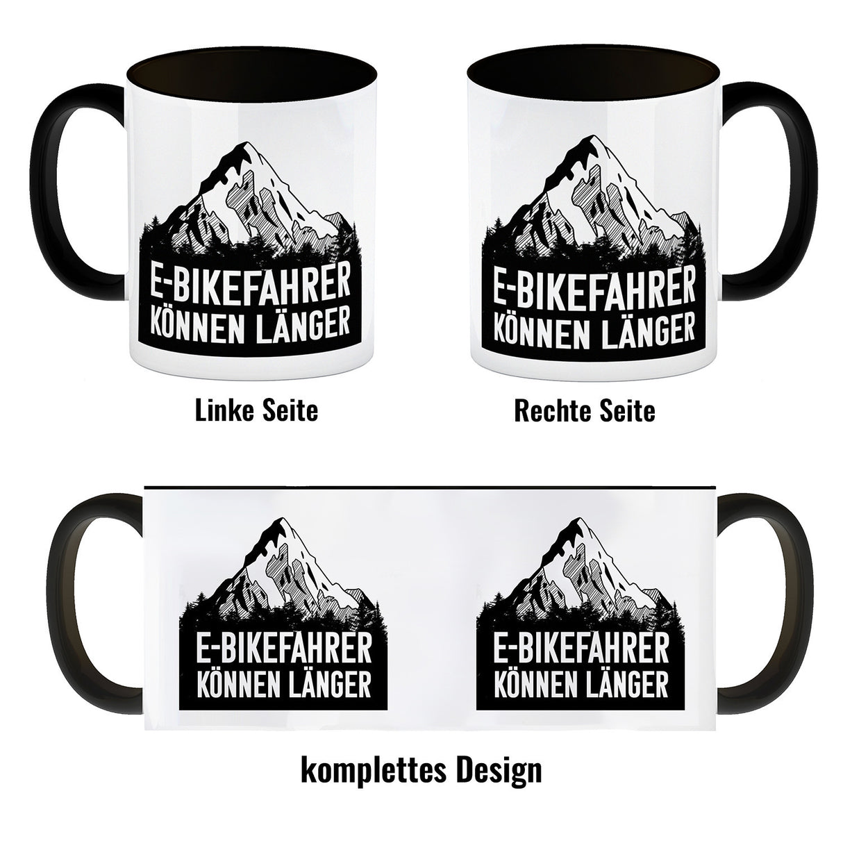 E-Bikefahrer können länger Kaffeebecher