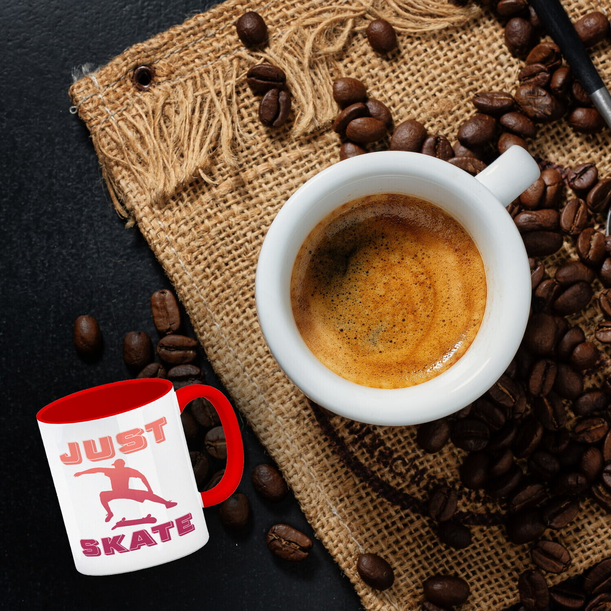Just Skate Kaffeebecher für Skater