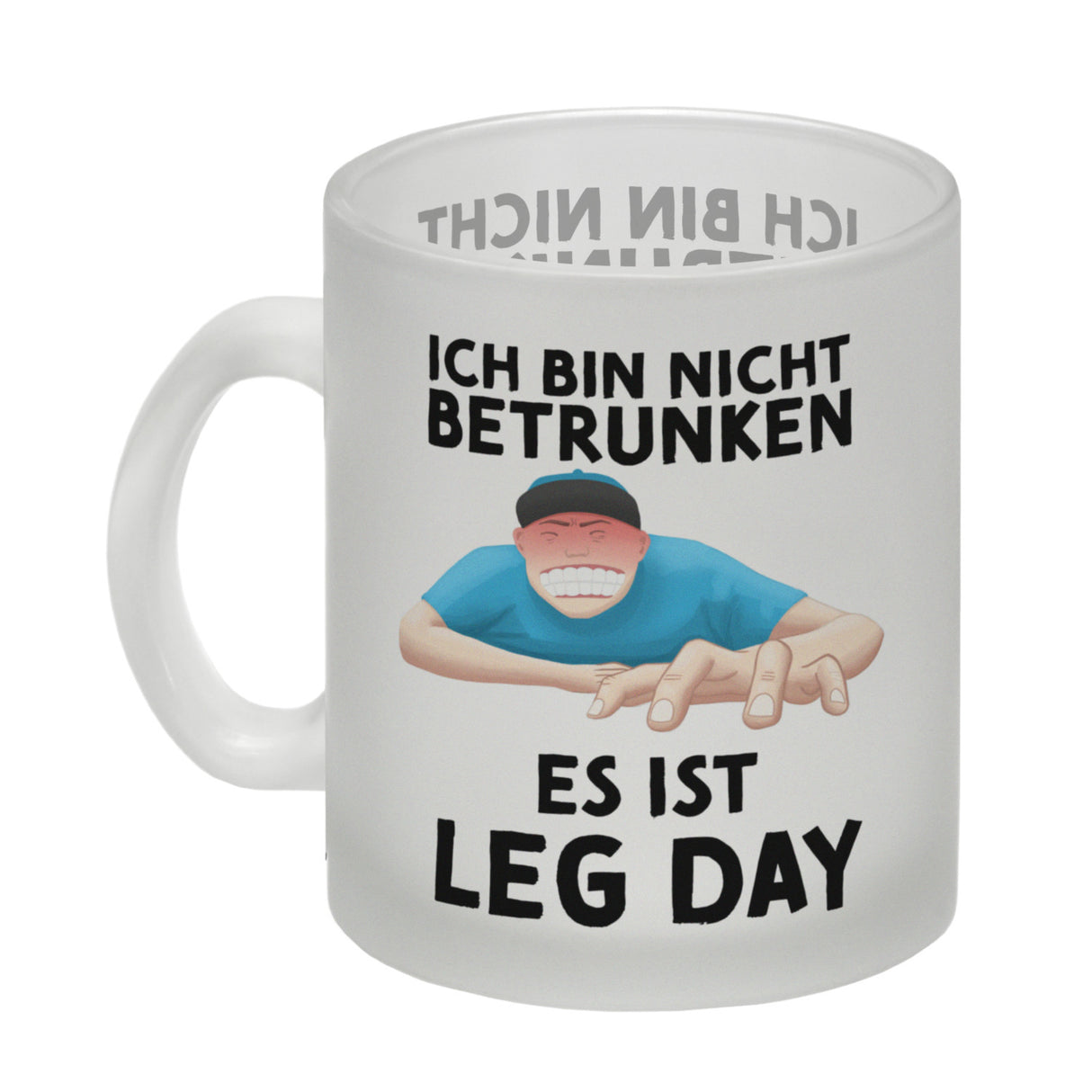Ich bin nicht betrunken - Es ist Leg Day Fitness Kaffeebecher