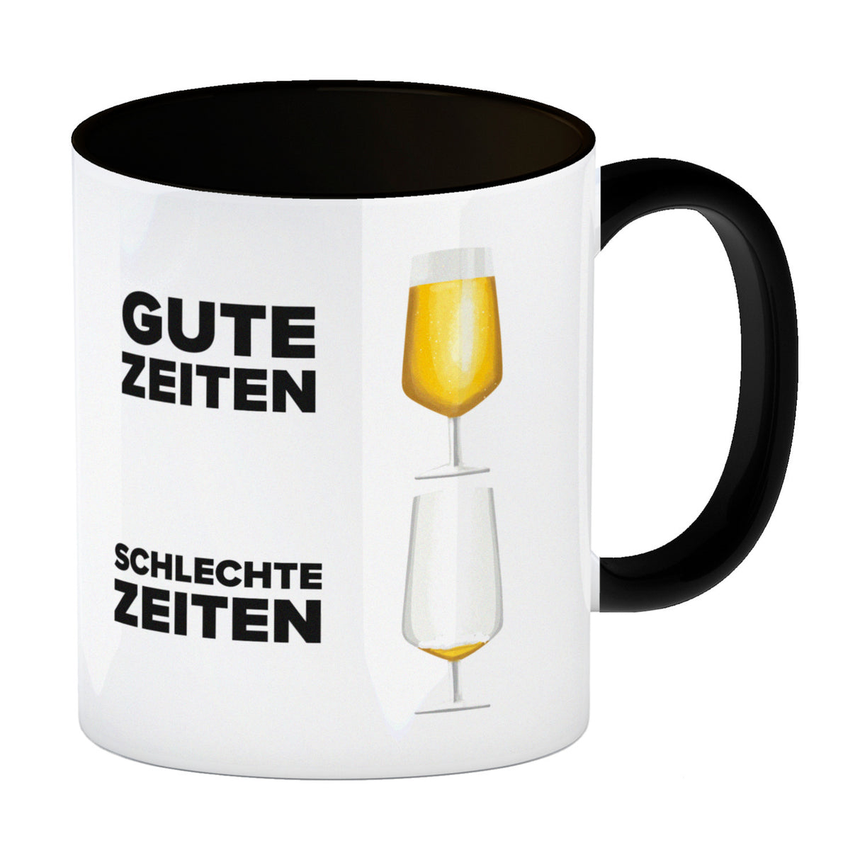 Gute Zeiten - Schlechte Zeiten Bier Kaffeebecher