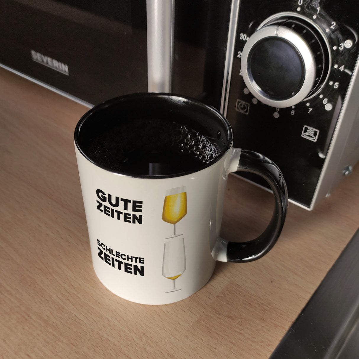 Gute Zeiten - Schlechte Zeiten Bier Kaffeebecher