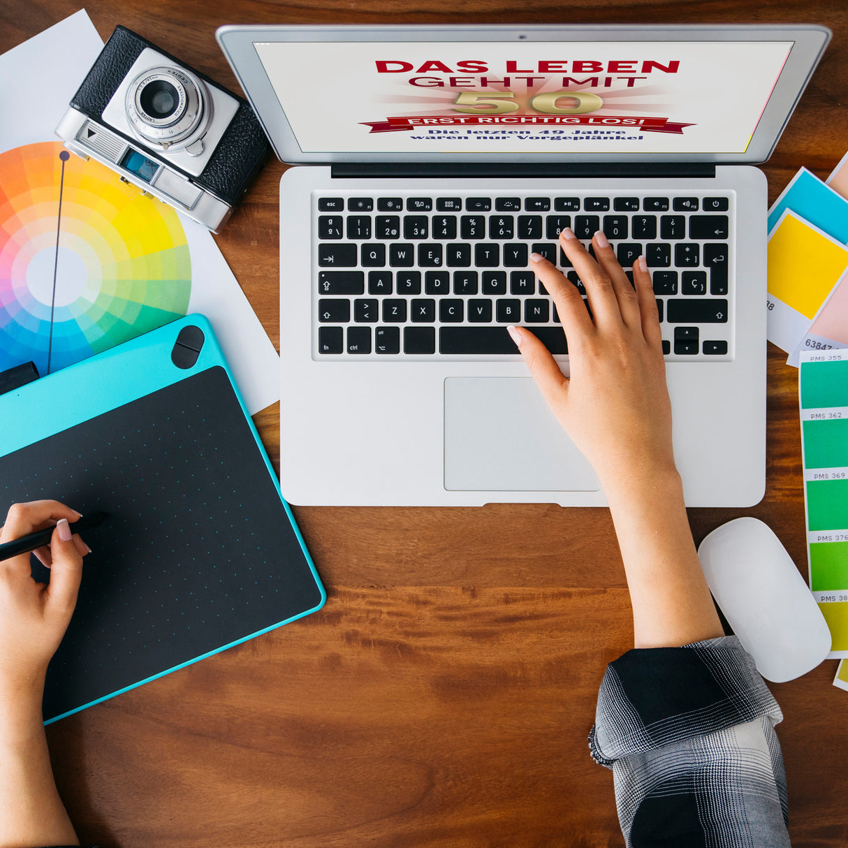 50. Geburtstag Kaffeebecher mit lustigem Spruch: Vorgeplänkel