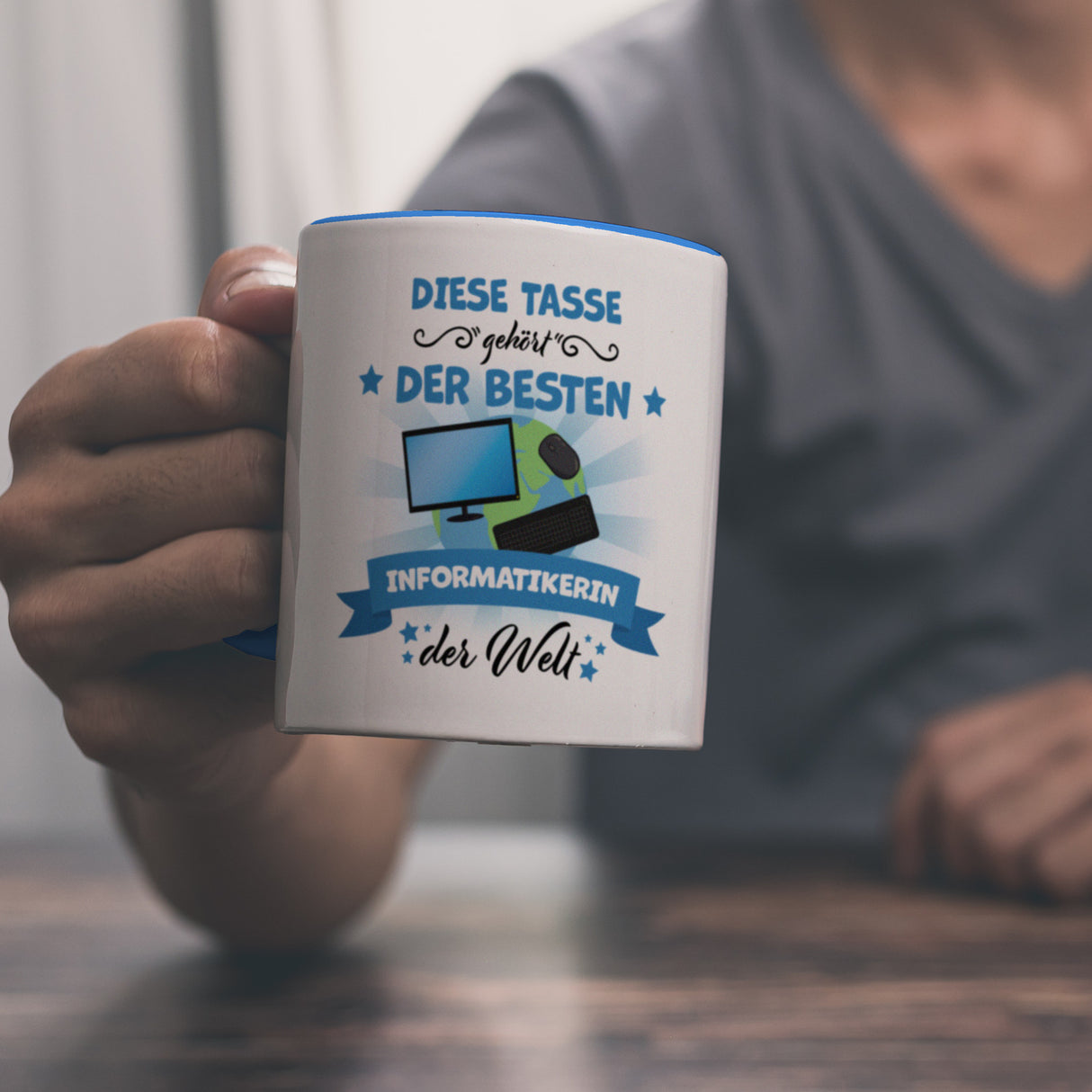 Beste Informatikerin der Welt Kaffeebecher