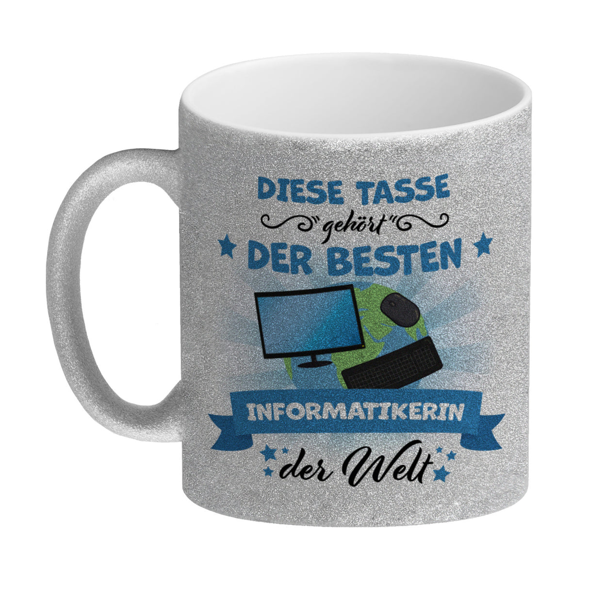 Beste Informatikerin der Welt Kaffeebecher