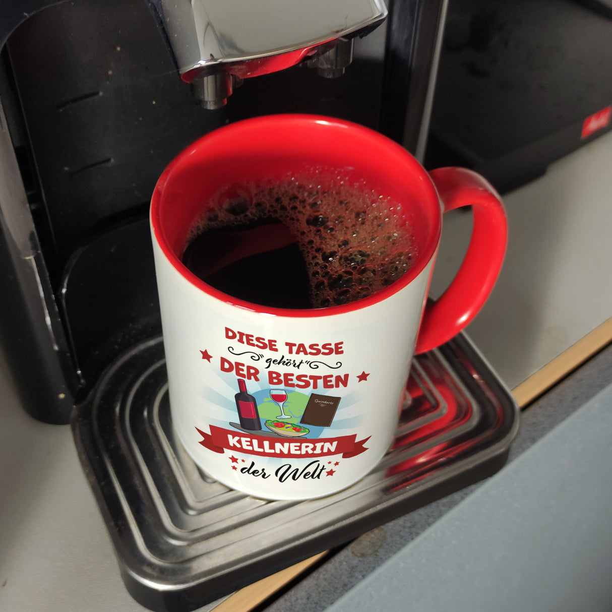 Beste Kellnerin der Welt Kaffeebecher