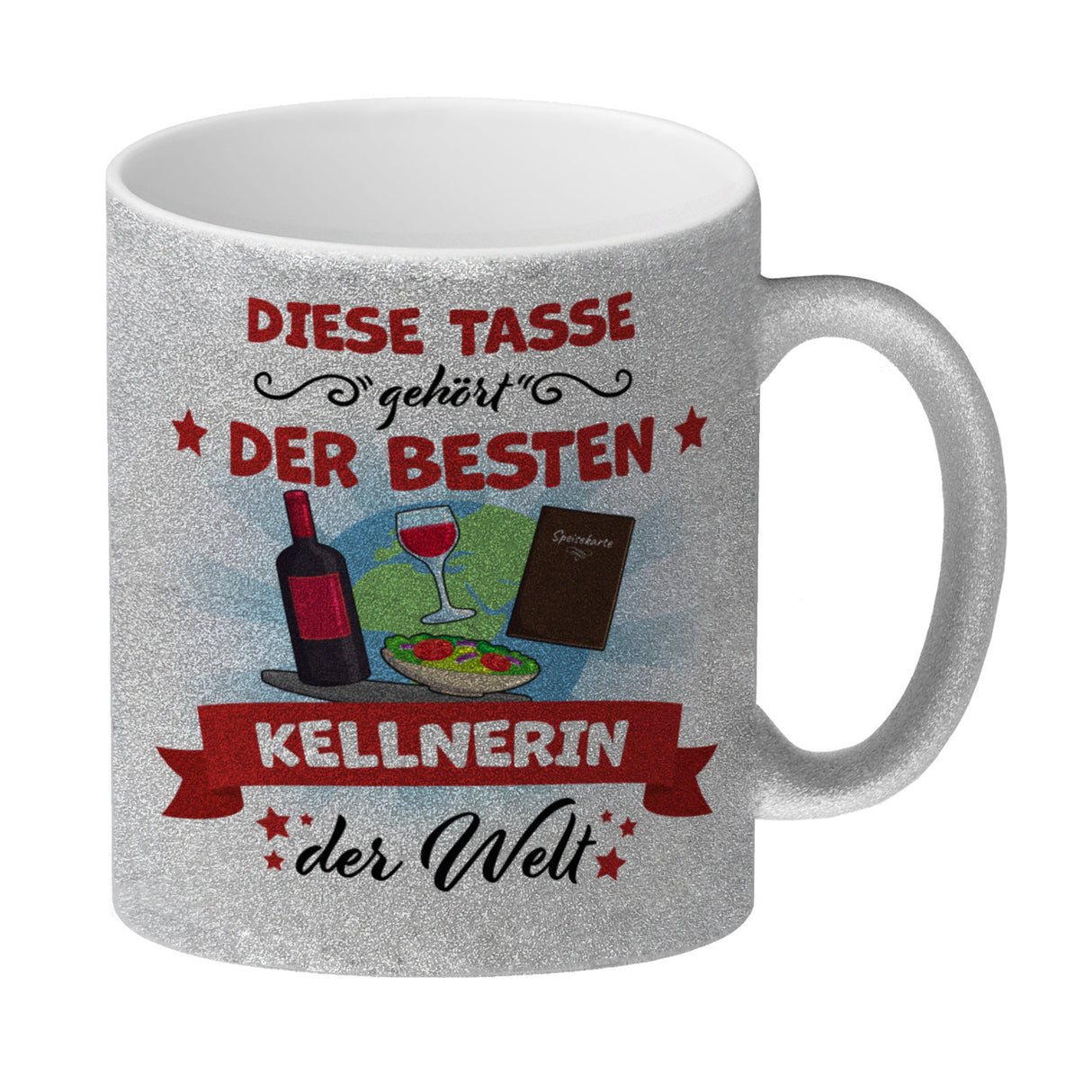 Beste Kellnerin der Welt Kaffeebecher