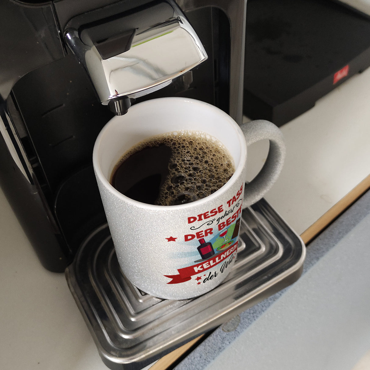 Beste Kellnerin der Welt Kaffeebecher