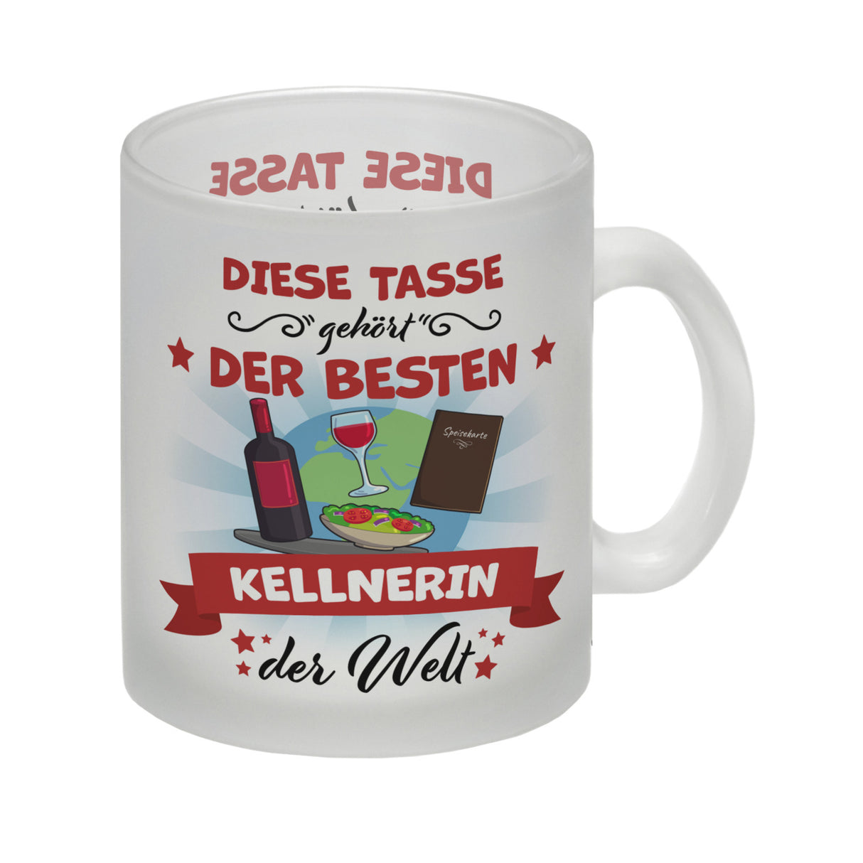 Beste Kellnerin der Welt Kaffeebecher