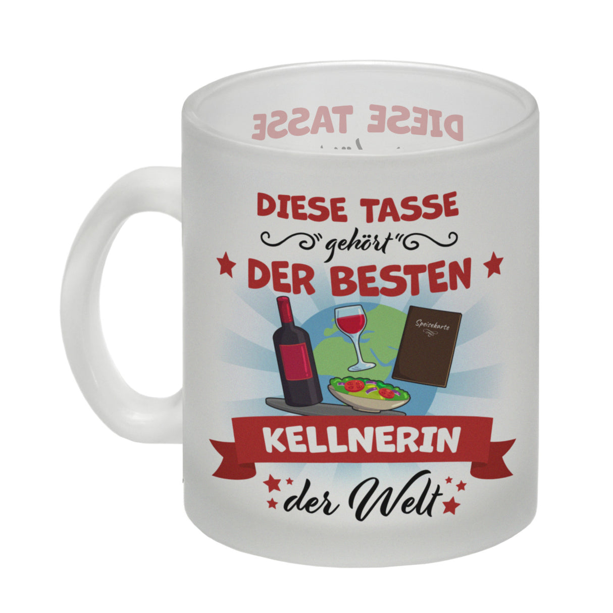 Beste Kellnerin der Welt Kaffeebecher