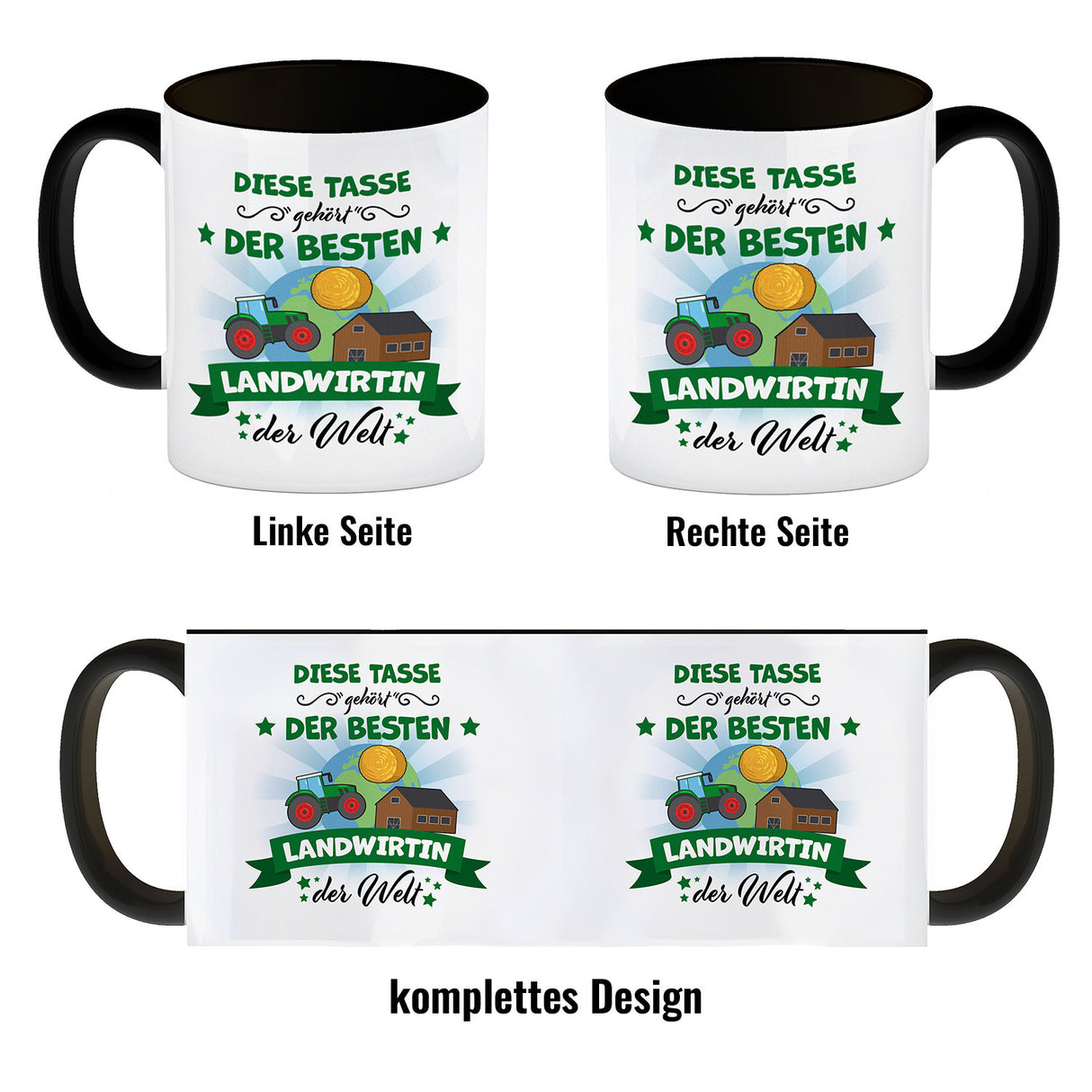 Beste Landwirtin der Welt Kaffeebecher