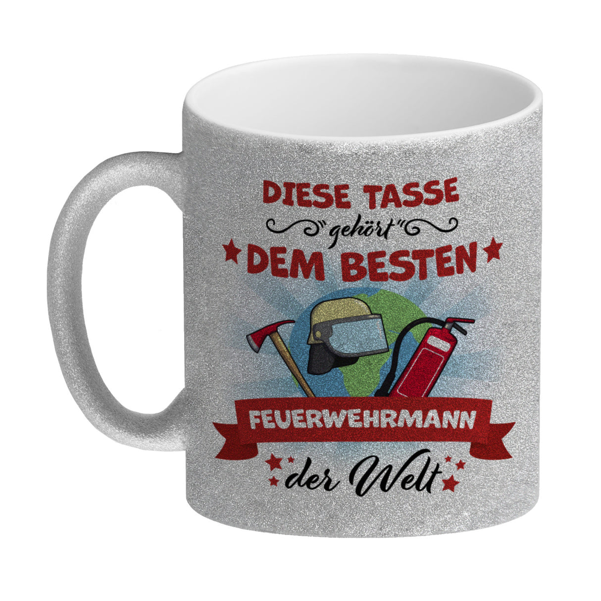 Bester Feuerwehrmann der Welt Kaffeebecher