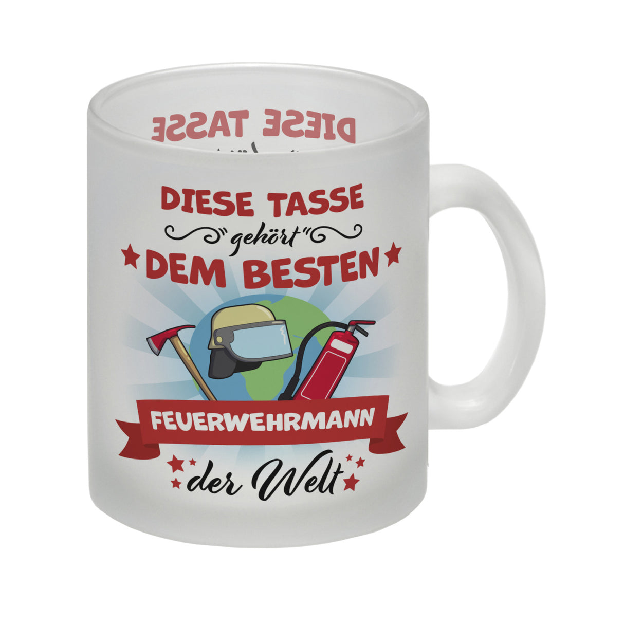 Bester Feuerwehrmann der Welt Kaffeebecher